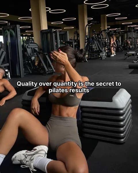 Fitness slideshow image generated in the app
