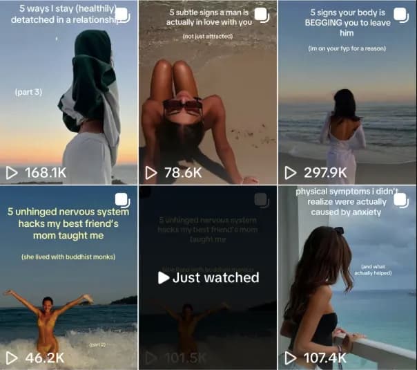 TikTok proof collage 4