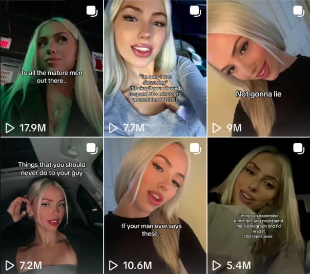 TikTok proof collage 9