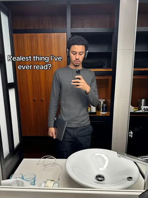 TikTok slideshow cover: Realest thing I've ever read?