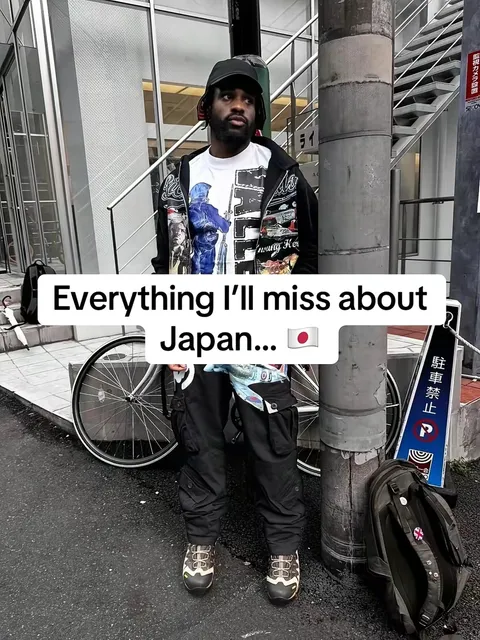 TikTok slideshow cover: Everything I'll miss about Japan...