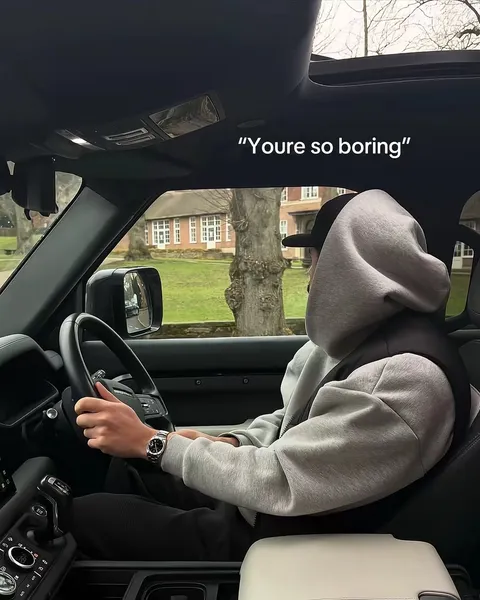 TikTok slideshow cover: "Youre so boring"
