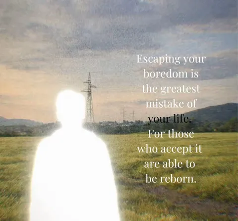 TikTok slideshow cover: Escaping your boredom