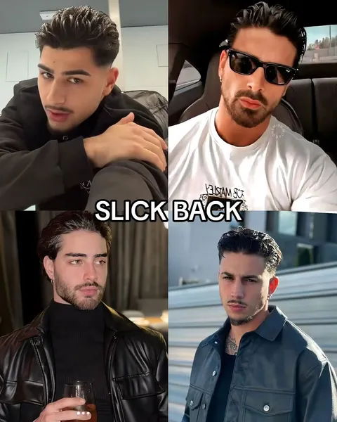 TikTok slideshow cover: Slick Back