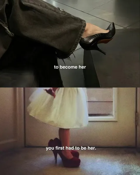 TikTok slideshow cover: To become her