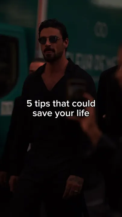 Portada del carrusel de TikTok: 5 tips that could save your life