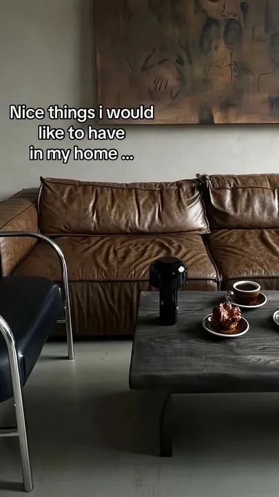 TikTok slideshow cover: Nice things I would like to have in my home