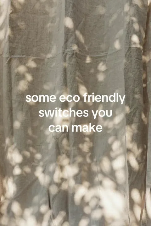 TikTok slideshow cover: Eco friendly switches