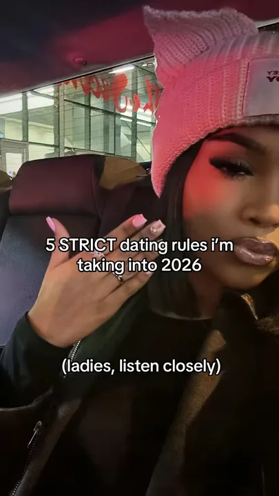 TikTok slideshow cover: 5 Strict Dating Rules for 2026