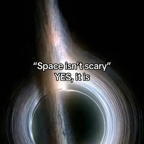 TikTok slideshow cover: Space is Scary