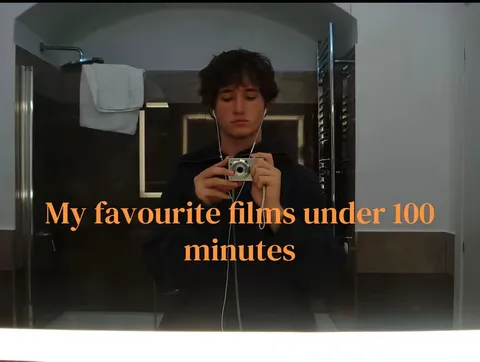 TikTok slideshow cover: My favourite films under 100 minutes