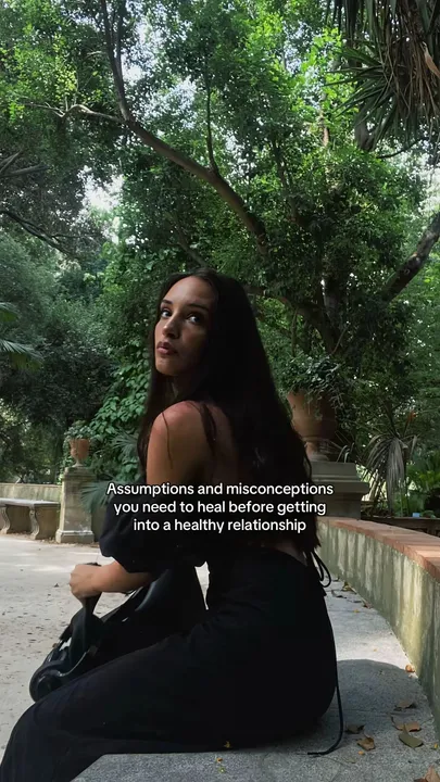 TikTok slideshow cover: Assumptions and misconceptions for healthy relationships