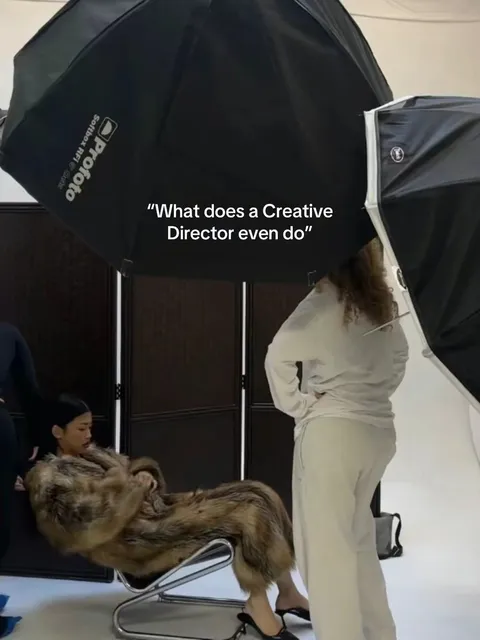 TikTok slideshow cover: What a Creative Director does