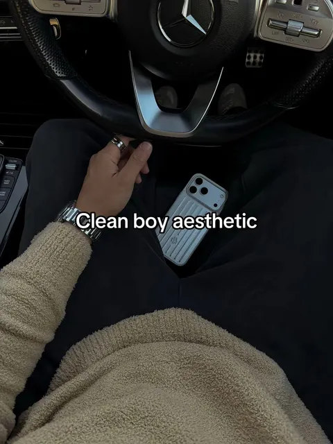TikTok slideshow cover: Clean boy aesthetic