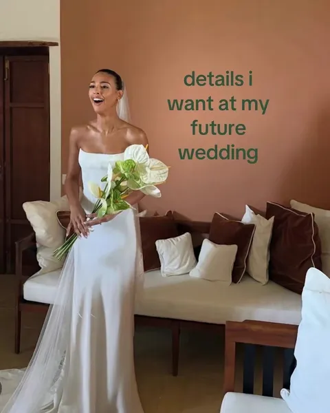 TikTok slideshow cover: Future Wedding Details