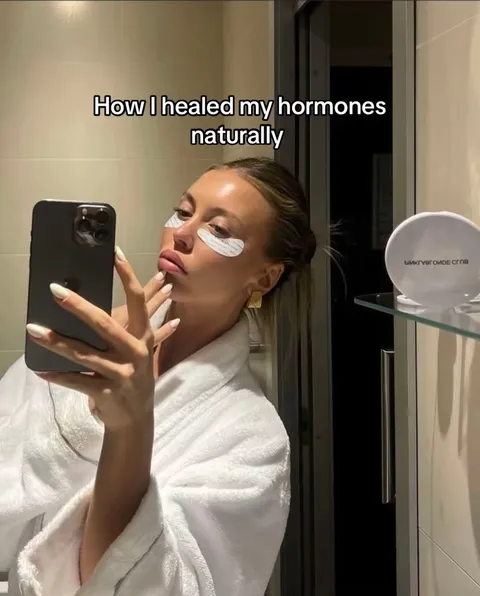 TikTok slideshow cover: Healing Hormones Naturally