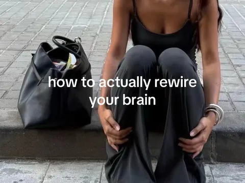 TikTok slideshow cover: How to rewire your brain