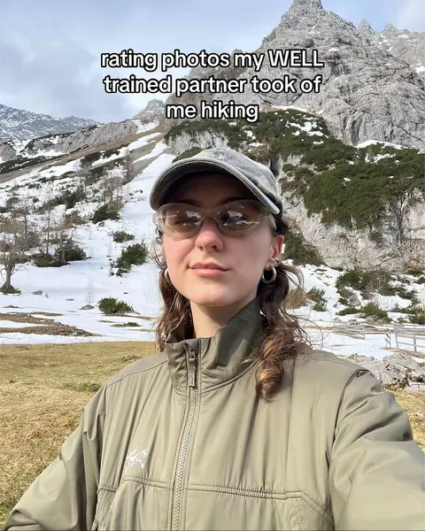 Cover der TikTok-Slideshow: Rating photos from hiking