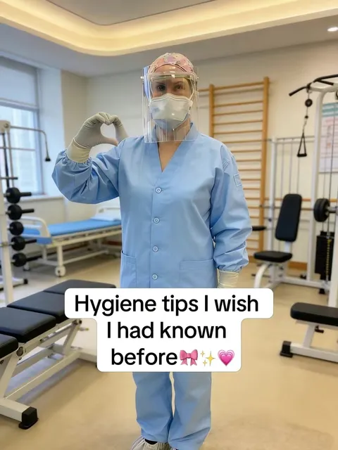 TikTok slideshow cover: Hygiene tips