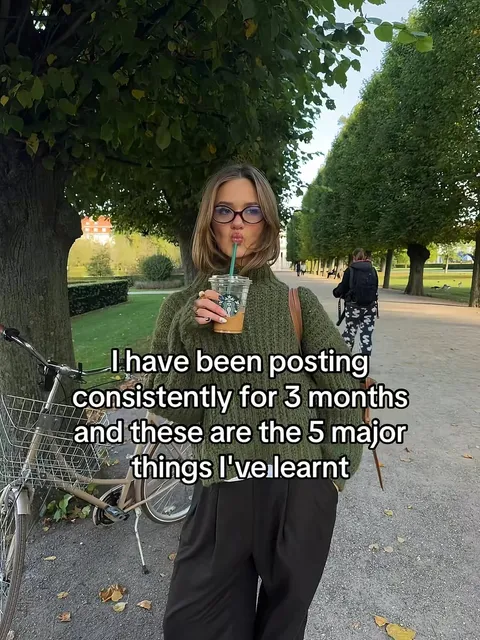 TikTok slideshow cover: Lessons from three months of consistent posting