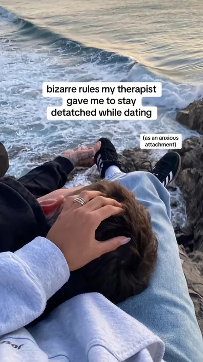 TikTok slideshow cover: Bizarre rules my therapist gave me to stay detached while dating