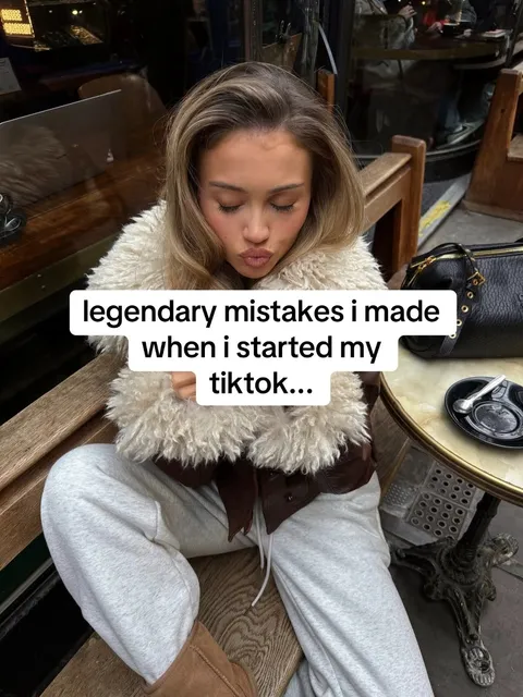 TikTok slideshow cover: Legendary TikTok mistakes