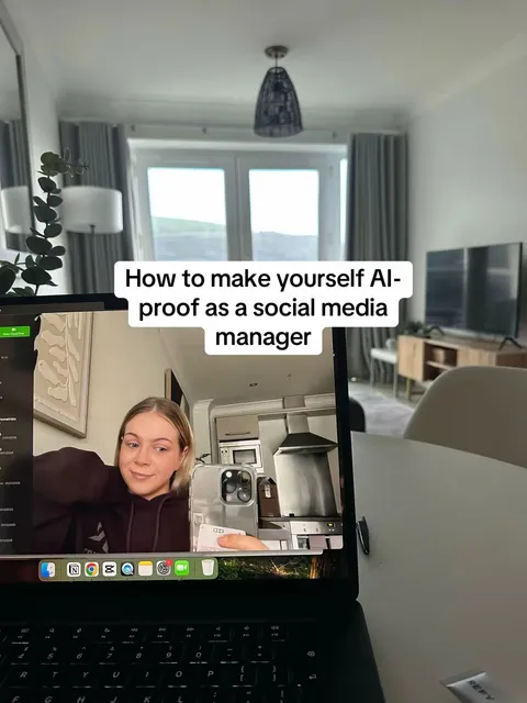 TikTok slideshow cover: AI-proofing social media management