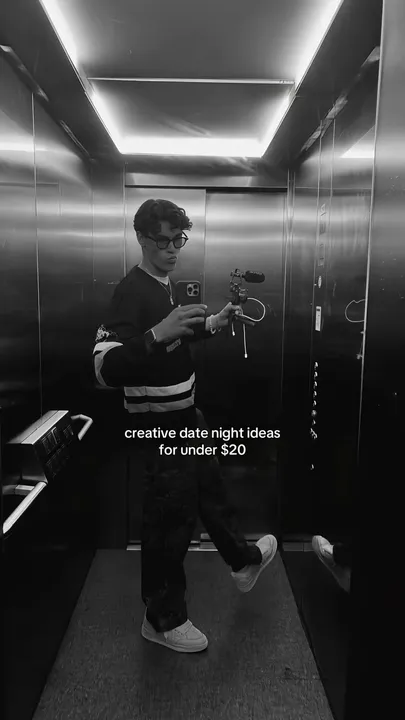 TikTok slideshow cover: Creative date night ideas for under $20