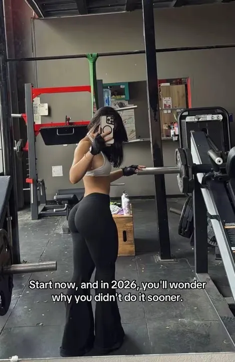 TikTok slideshow cover: Motivation for starting fitness