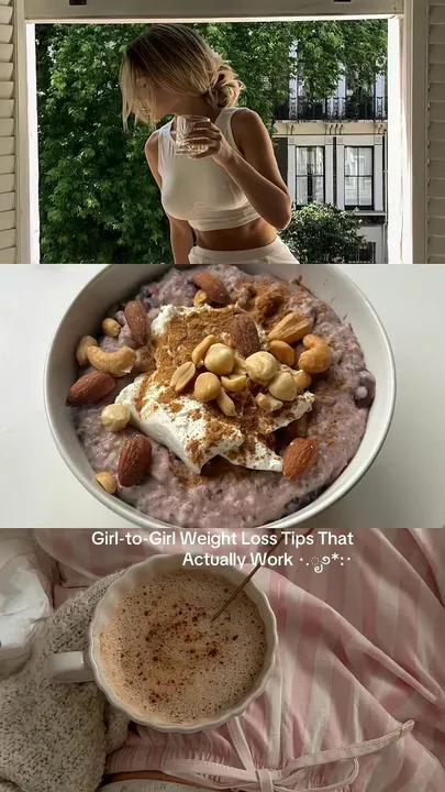 TikTok slideshow cover: Girl-to-Girl Weight Loss Tips That Actually Work