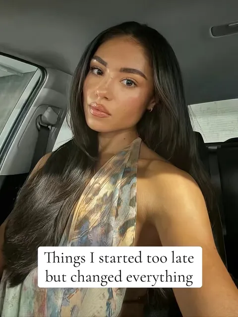 TikTok slideshow cover: Things that changed everything