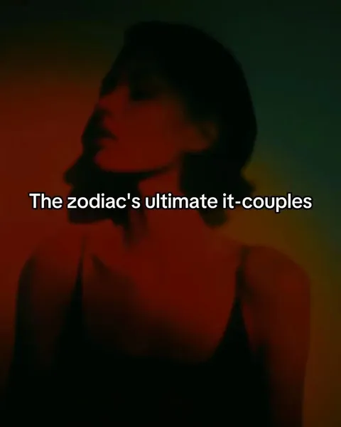 TikTok slideshow cover: The zodiac's ultimate it-couples