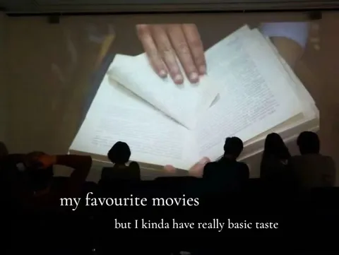TikTok slideshow cover: My favourite movies