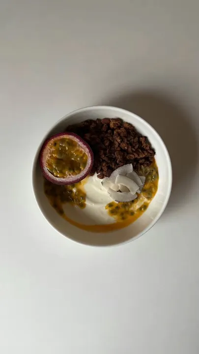 TikTok slideshow cover: Breakfast Bowl