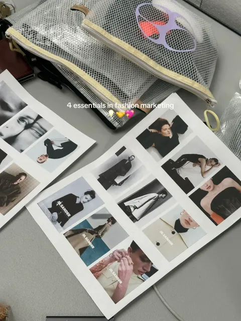 TikTok slideshow cover: 4 essentials in fashion marketing