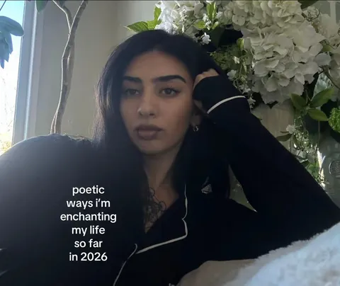 TikTok slideshow cover: poetic ways i'm enchanting my life so far in 2026