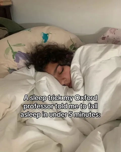 TikTok slideshow cover: Sleep Trick