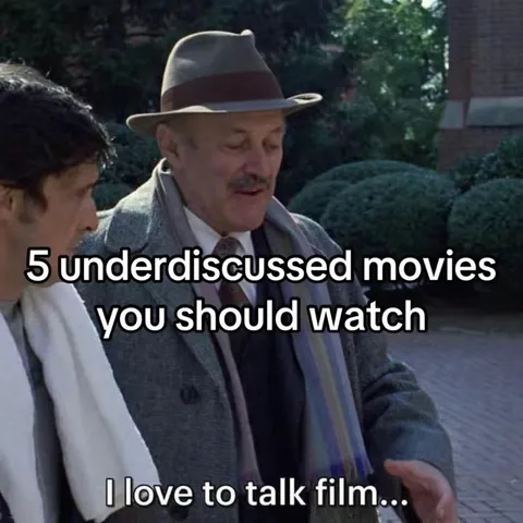 TikTok slideshow cover: 5 underdiscussed movies you should watch