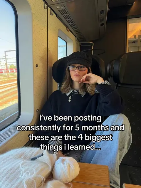 Original slideshow: i've been posting consistently for 5 months and these are the 4 biggest things i learned...