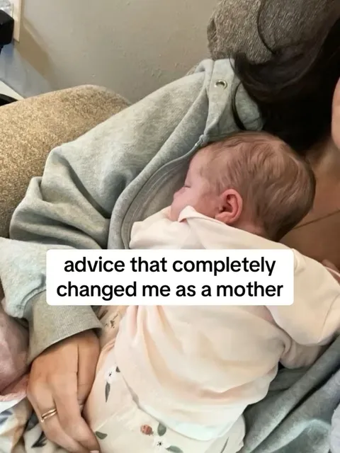 TikTok slideshow cover: advice that completely changed me as a mother