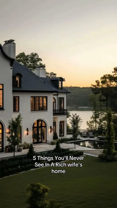 TikTok slideshow cover: 5 Things You'll Never See In A Rich wife's home