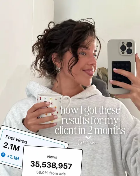 TikTok slideshow cover: Client Results