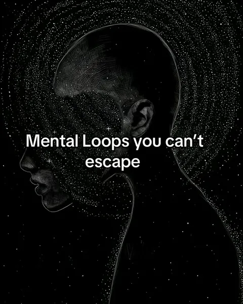 TikTok slideshow cover: Mental Loops you can't escape