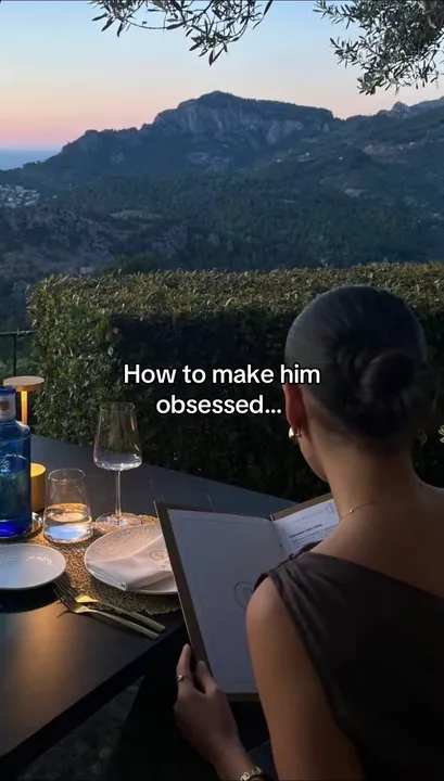 TikTok slideshow cover: How to make him obsessed...