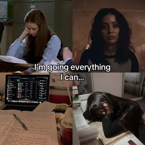 TikTok slideshow cover: I'm going everything I can...