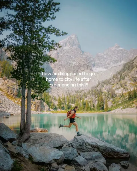 TikTok slideshow cover: Nature vs City Life