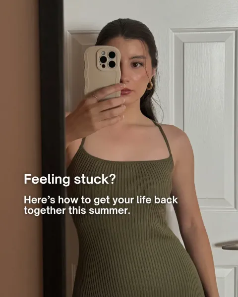 Cover der TikTok-Slideshow: Feeling stuck?