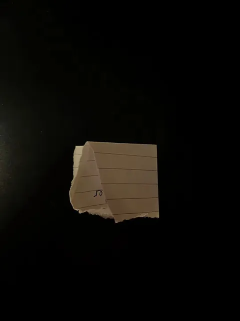 Original slideshow: Scrap of paper