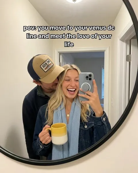 TikTok slideshow cover: Moving to a Venus DC line