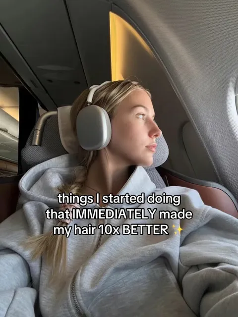 TikTok slideshow cover: Hair Improvement Tips